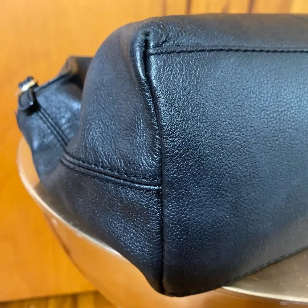 Kate Spade | Black Pebbled Leather Doctors Bag Satchel - Excellent condition!